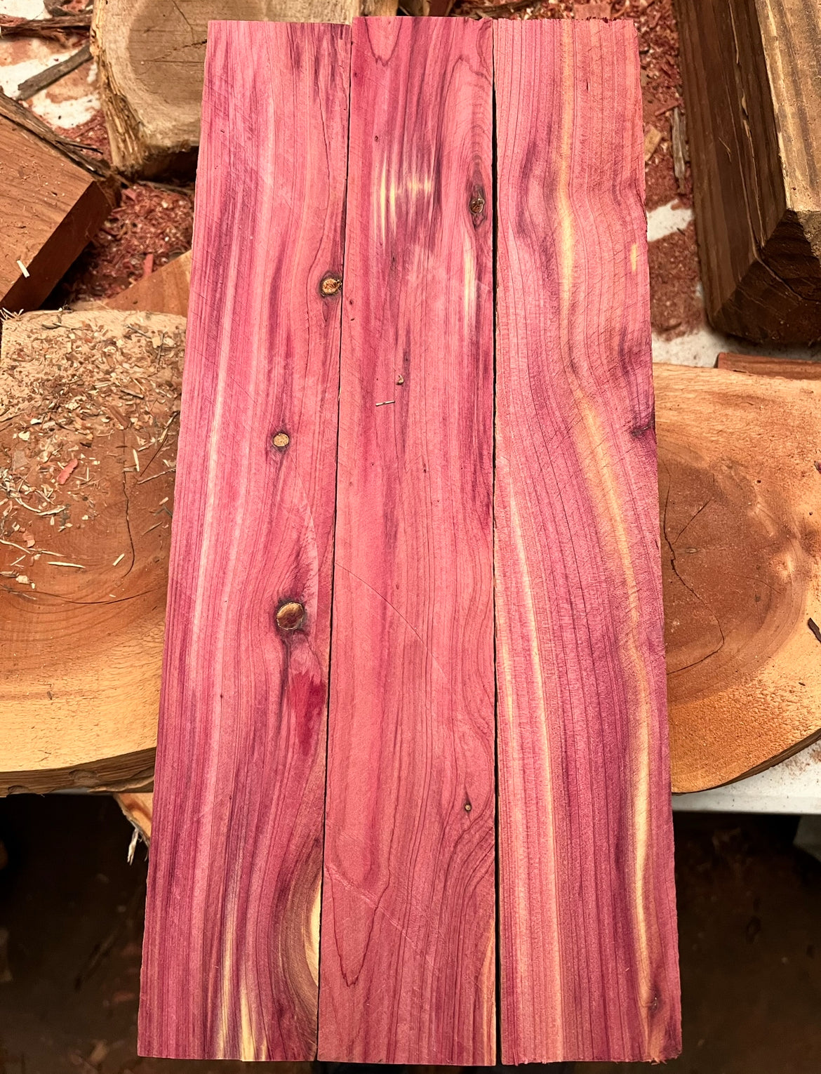 Eastern Red Cedar (Aromatic Cedar) Lathe Turning Blanks - Select from ...