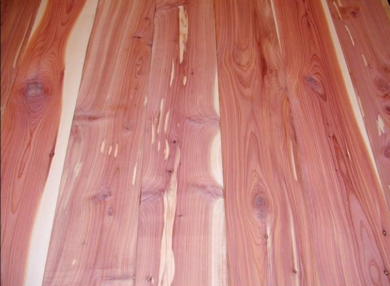 Aromatic Cedar Siding (Eastern Red Cedar) for Closet Lining and Small ...
